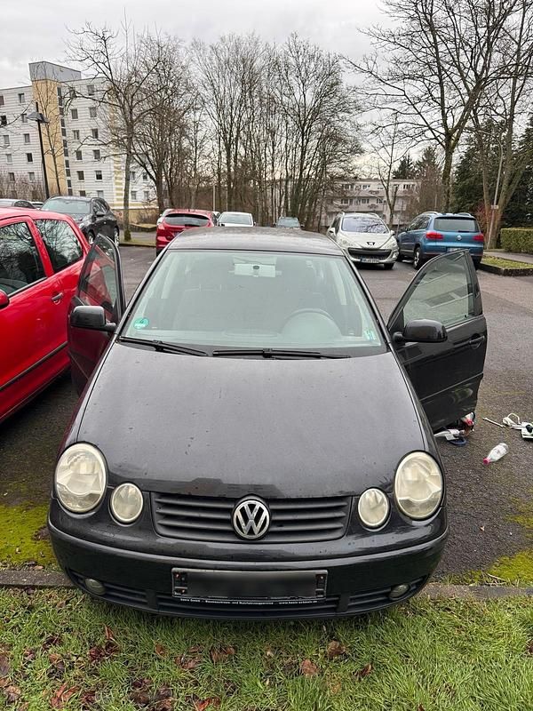 Schwarz Gebraucht 2003 VW Polo Kleinwagen | 900 € - Bild 1/4