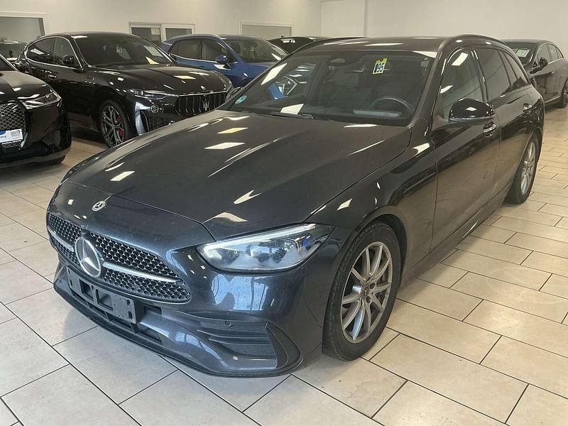 Grau Gebraucht 2023 Mercedes C300 AMG line Kombi | 34.500 € (Fairer Preis) - Bild 1/4