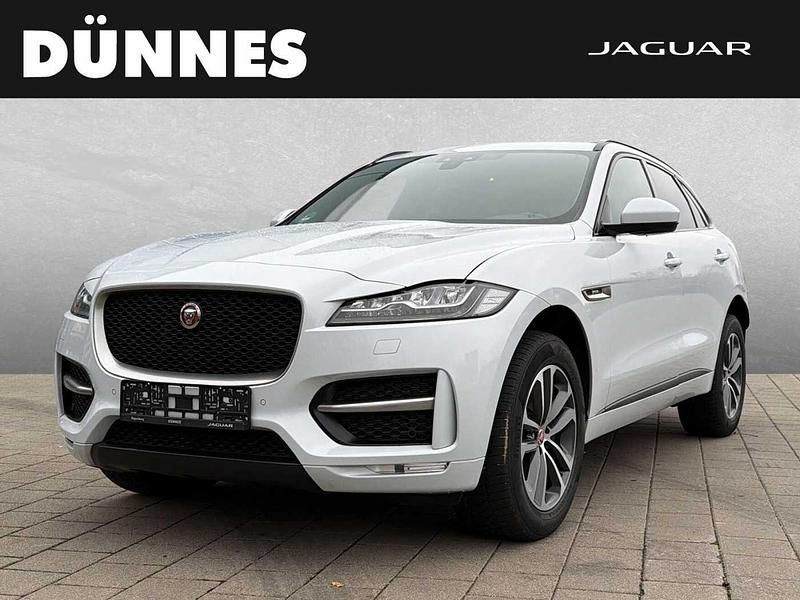 Weiß Gebraucht 2020 Jaguar F-Pace R-Sport SUV | 50.205 € - Bild 1/4