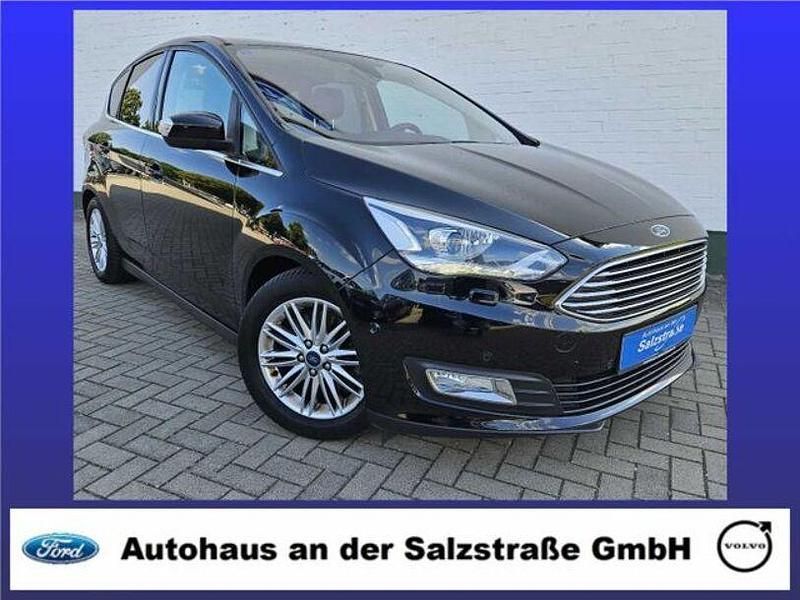 Schwarz Gebraucht 2017 Ford C-MAX Titanium Van / Kleinbus | 10.898 € (Fairer Preis) - Bild 1/3