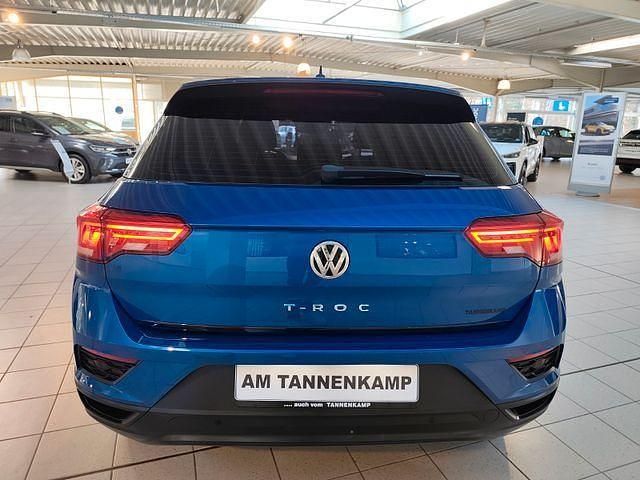Gebraucht VW T-Roc 116 PS (85 kW) 2018 Blau SUV