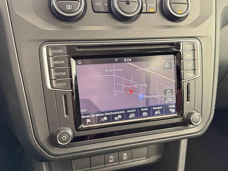 Gebraucht VW Caddy 75 PS (55 kW) 2019 Rot Van / Kleinbus