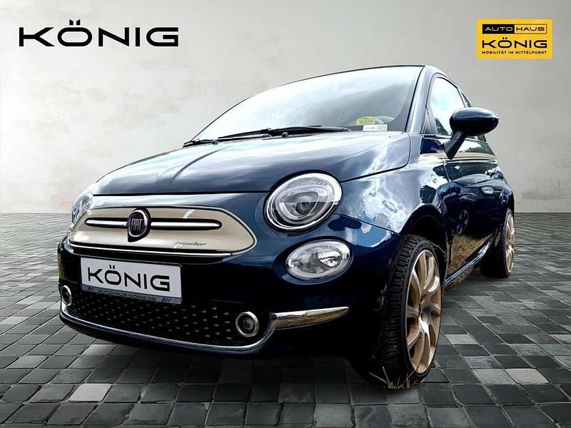 Blau Gebraucht 2023 Fiat 500C Dolcevita Cabrio | 20.999 € - Bild 1/4