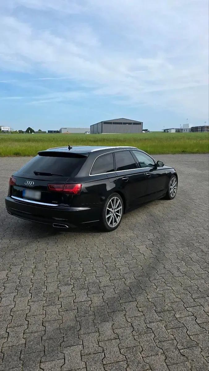 Brugt Audi A6 S-Line 218 HK (160 kW) 2015 Sort Stationcar