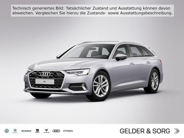Silber (florettsilber metallic) Gebraucht 2025 Audi A6 Advanced Kombi | 46.981 € (Fairer Preis) - Bild 1/4