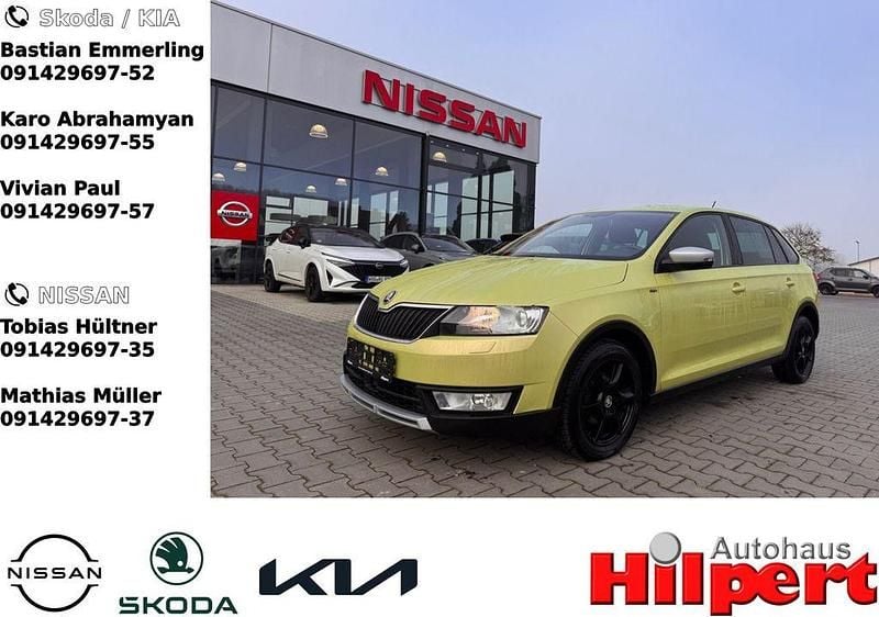 Gebraucht Skoda Rapid ScoutLine 90 PS (66 kW) 2015 Pistachiogrün metallic (metallic) Limousine