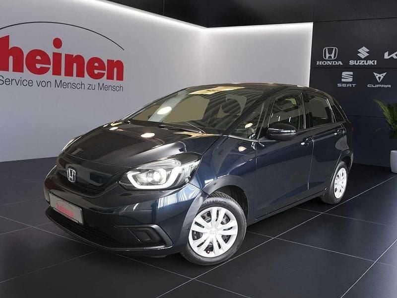 Midnight blue beam metallic Gebraucht 2021 Honda Jazz Comfort Kleinwagen | 16.499 € (Fairer Preis) - Bild 1/4