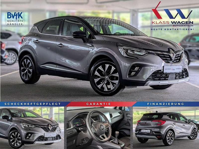 Grey cassiope + black Gebraucht 2023 Renault Captur Techno SUV | 18.790 € (Fairer Preis) - Bild 1/4