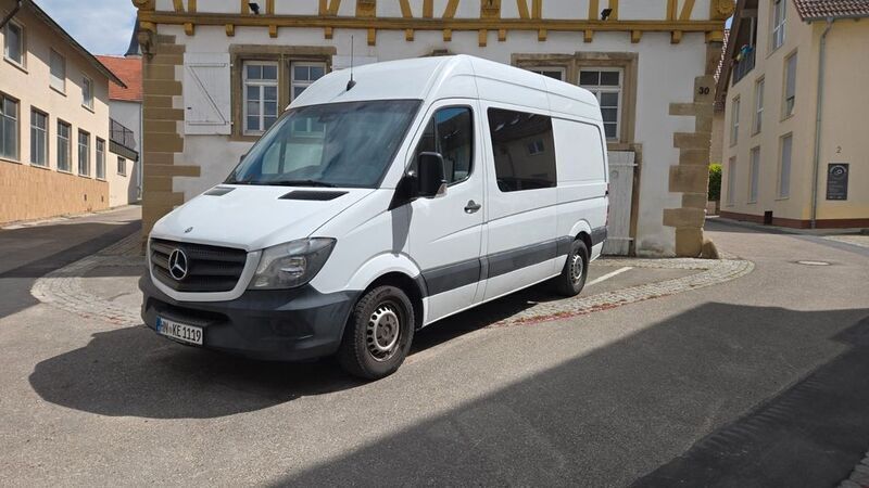 Weiß Gebraucht 2013 Mercedes Sprinter Van | 9.200 € (Superpreis) - Bild 1/4