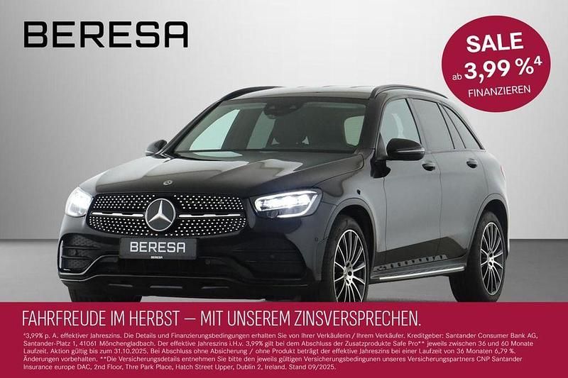 Schwarz Gebraucht 2022 Mercedes GLC400d AMG SUV | 33.680 € (Superpreis) - Bild 1/4