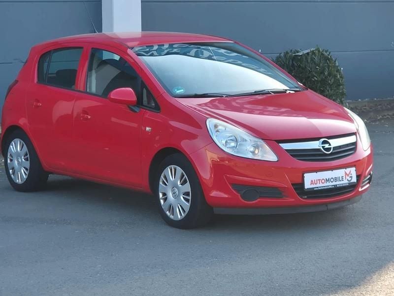 Gebraucht Opel Corsa Edition 60 PS (44 kW) 2008 Rot Kleinwagen