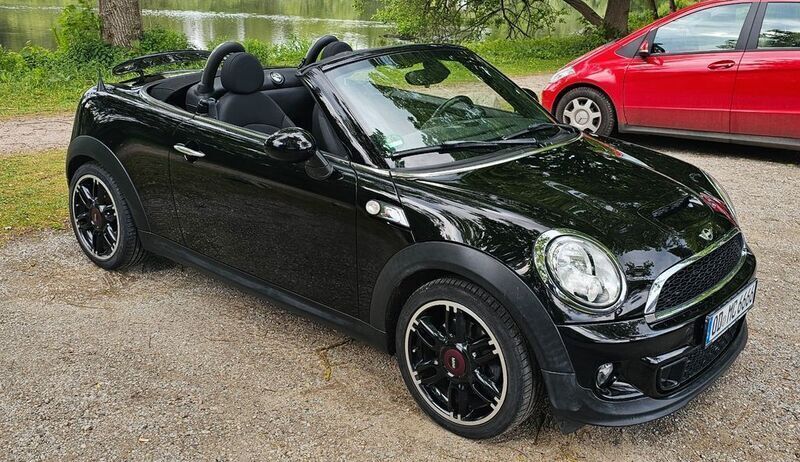 Schwarz Gebraucht 2012 Mini Cooper S Cabriolet Cabrio | 7.750 € (Superpreis) - Bild 1/4