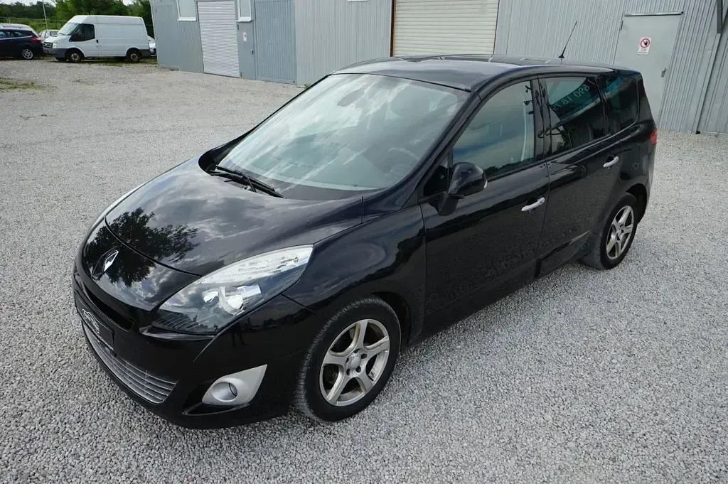 Gebraucht Renault Grand Scénic II Dynamique 131 PS (96 kW) 2009 Schwarz Van / Kleinbus