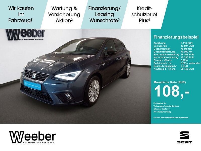 Magnetic tech (metallic) Gebraucht 2024 Seat Ibiza FR Limousine | 21.890 € (Fairer Preis) - Bild 1/4