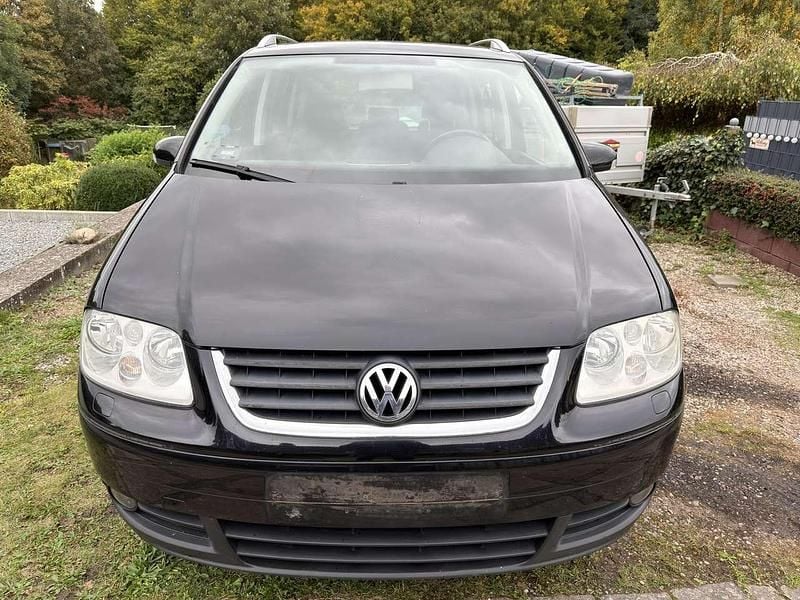 Schwarz Gebraucht 2006 VW Touran Goal Van / Kleinbus | 1.000 € (Superpreis) - Bild 1/4