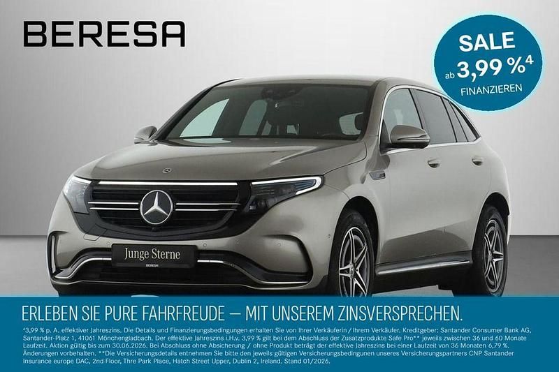 Silber Gebraucht 2021 Mercedes EQC400 AMG SUV | 33.180 € (Fairer Preis) - Bild 1/4