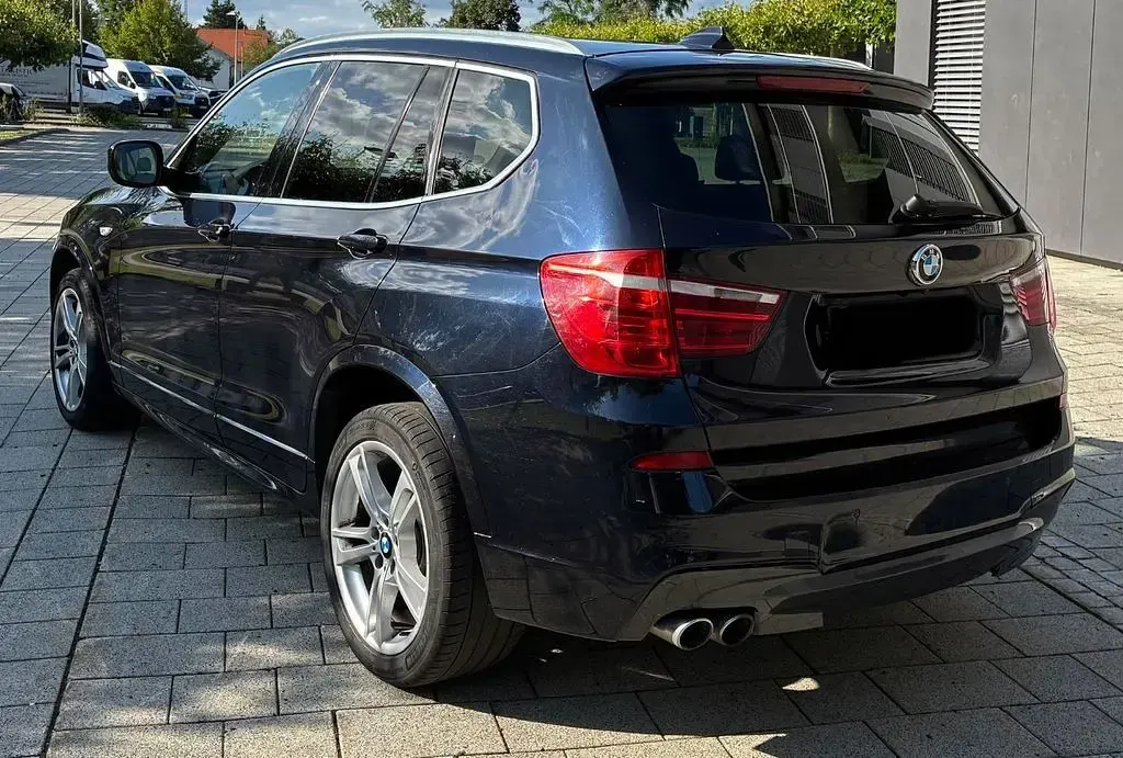 Gebraucht BMW X3 M Sport 258 PS (189 kW) 2012 Schwarz SUV