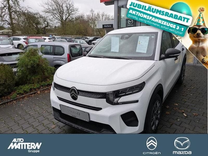Polarweiß Neu 2024 Citroën C3 PureTech Kleinwagen | 15.590 € (Guter Preis) - Bild 1/4