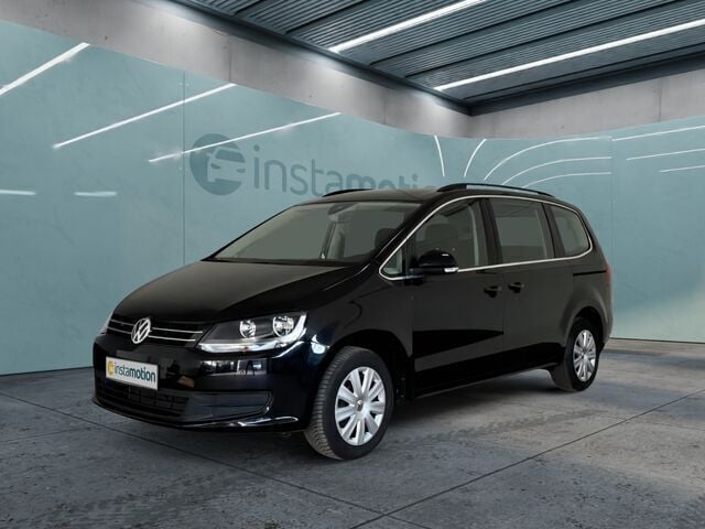 Gebraucht VW Sharan Comfortline 150 PS (110 kW) 2019 Schwarz Van / Kleinbus