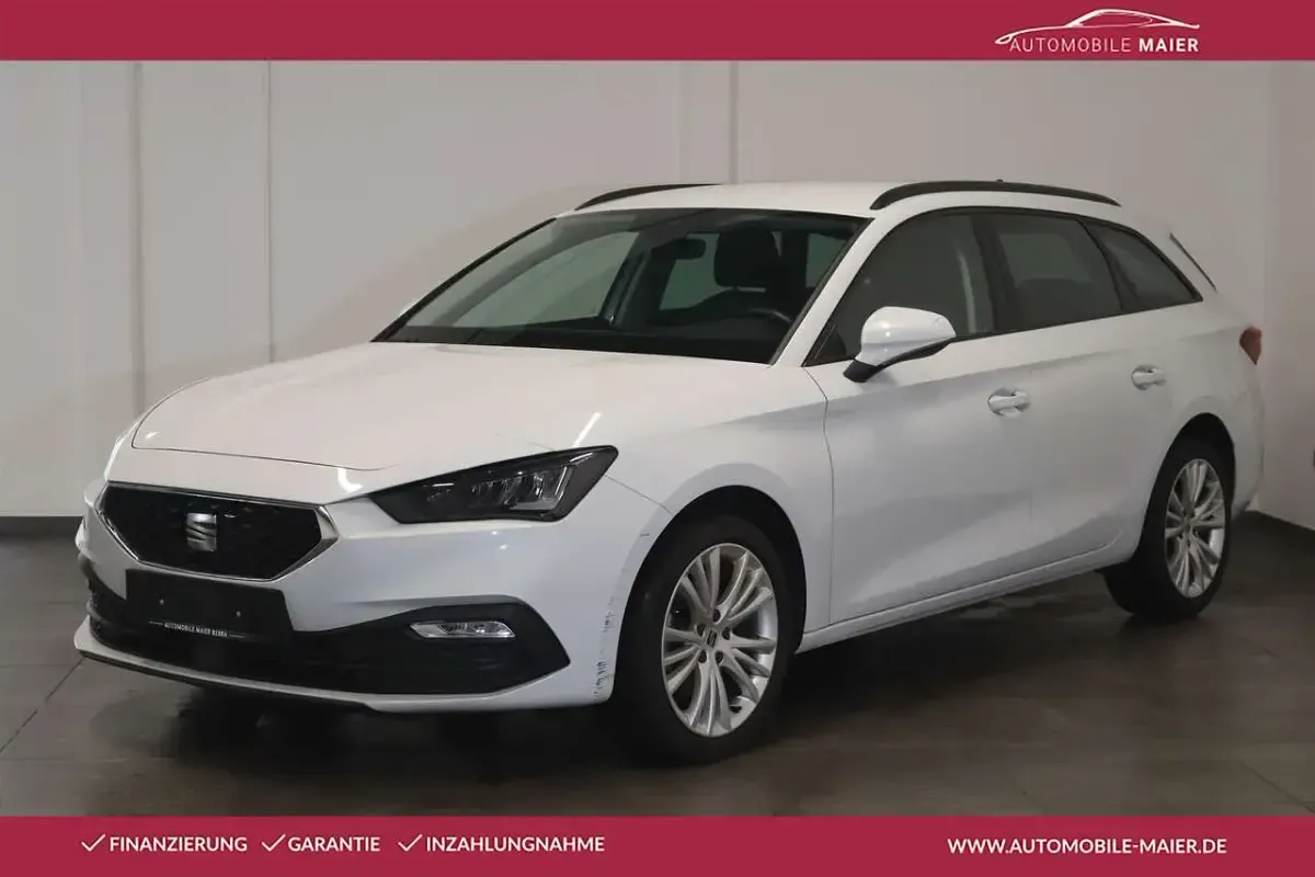 Gebraucht Seat Leon Style 150 PS (110 kW) 2024 Nevada weiss Kombi