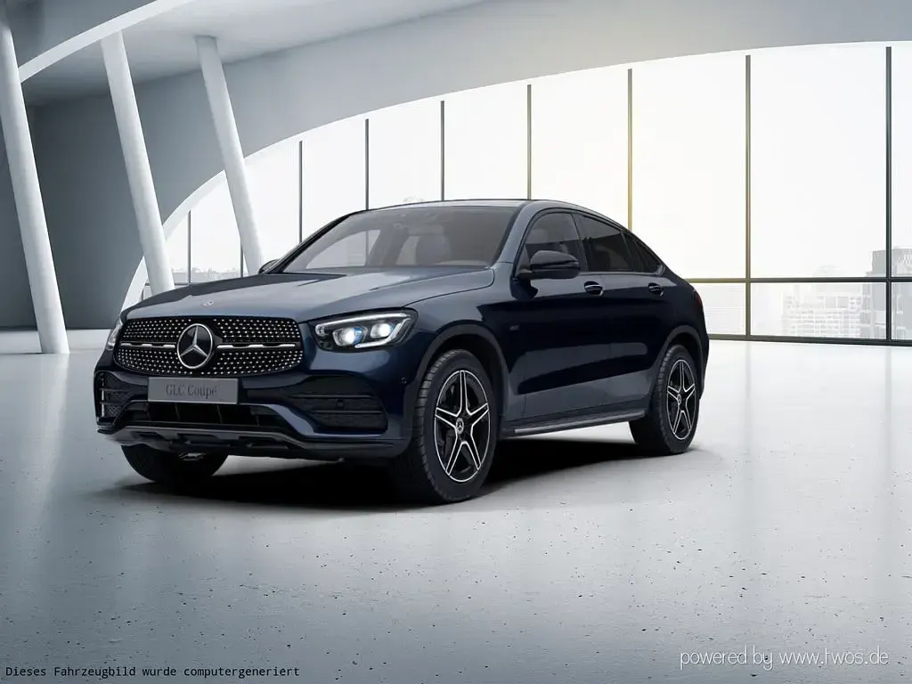 Gebraucht Mercedes GLC300e AMG 320 PS (235 kW) 2021 Manufaktur exklusiv cavansitblau metallic SUV