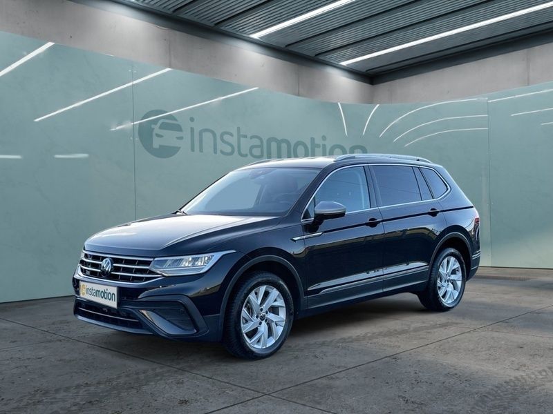 Schwarz Gebraucht 2024 VW Tiguan Allspace S SUV | 41.191 € (Fairer Preis) - Bild 1/3