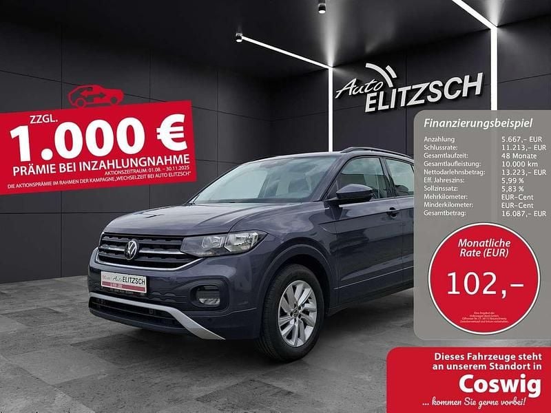 Rauchgrau metallic Gebraucht 2022 VW T-Cross Life SUV | 18.890 € (Fairer Preis) - Bild 1/3