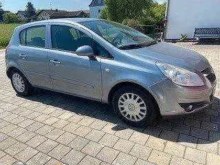 Gebraucht Opel Corsa 80 PS (58 kW) 2007 Silber Kleinwagen
