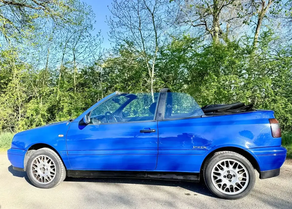 Gebraucht VW Golf Cabriolet 75 PS (55 kW) 1997 Blau Cabrio