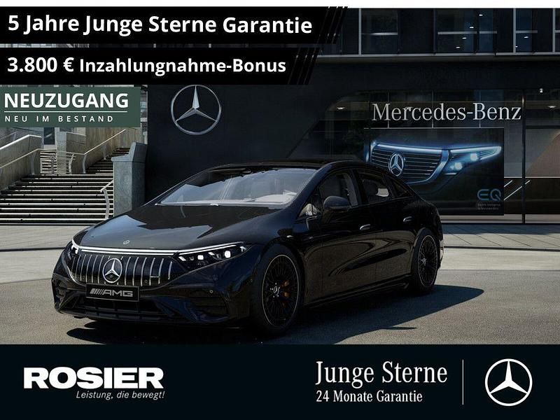 Schwarz Gebraucht 2023 Mercedes EQS 53 AMG Premium Plus Limousine | 94.660 € (Fairer Preis) - Bild 1/4