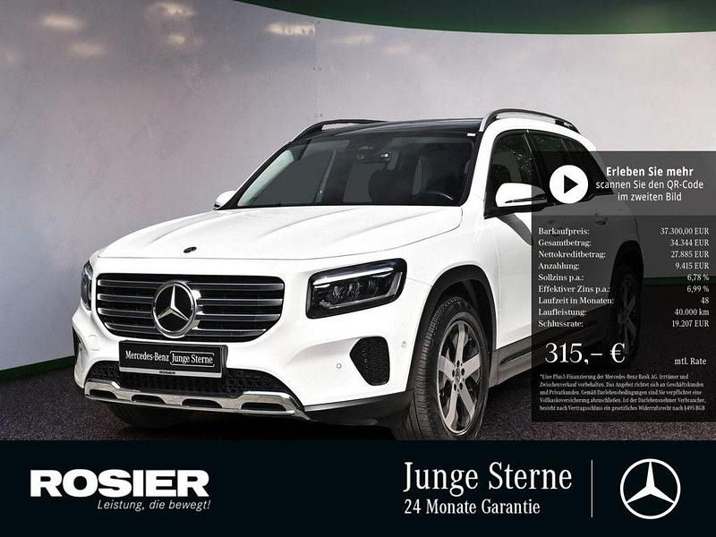 Weiss / polarweiß Gebraucht 2023 Mercedes GLB220 Advanced SUV | 37.300 € (Guter Preis) - Bild 1/4