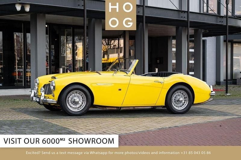 Gelb Gebraucht 1957 Austin Healey 100/6 Cabrio | 54.950 € - Bild 1/4