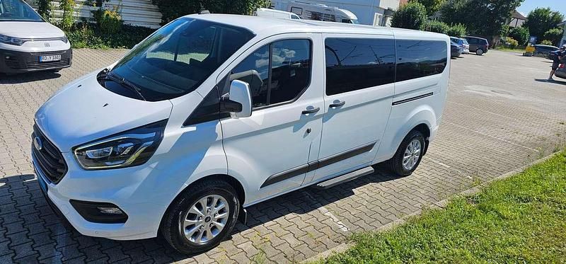 Gebraucht Ford Transit Custom 170 PS (125 kW) 2019 Weiß Van / Kleinbus
