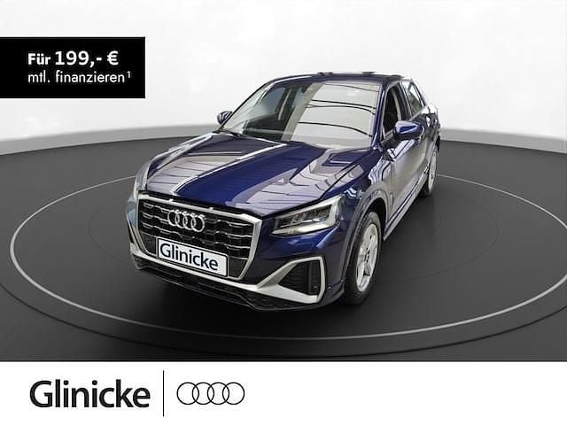 Gebraucht Audi Q2 S-Line 150 PS (110 kW) 2024 Navarrablau metallic SUV