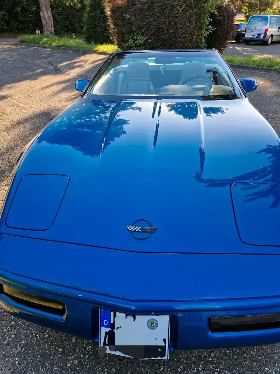Gebraucht Corvette C4 305 PS (224 kW) 1992 Blau Cabrio