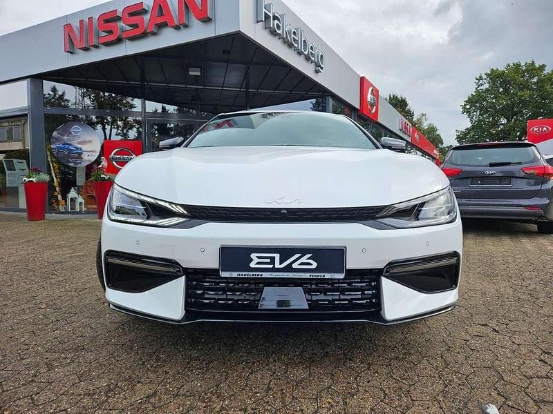 Gebraucht Kia EV6 GT-Line 239 kW (325 PS) 2024 (swp) snow white pearl m SUV