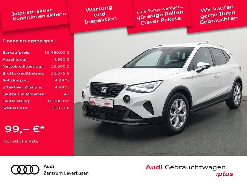 Weiß Gebraucht 2024 Seat Arona FR SUV | 18.480 € (Guter Preis) - Bild 1/4