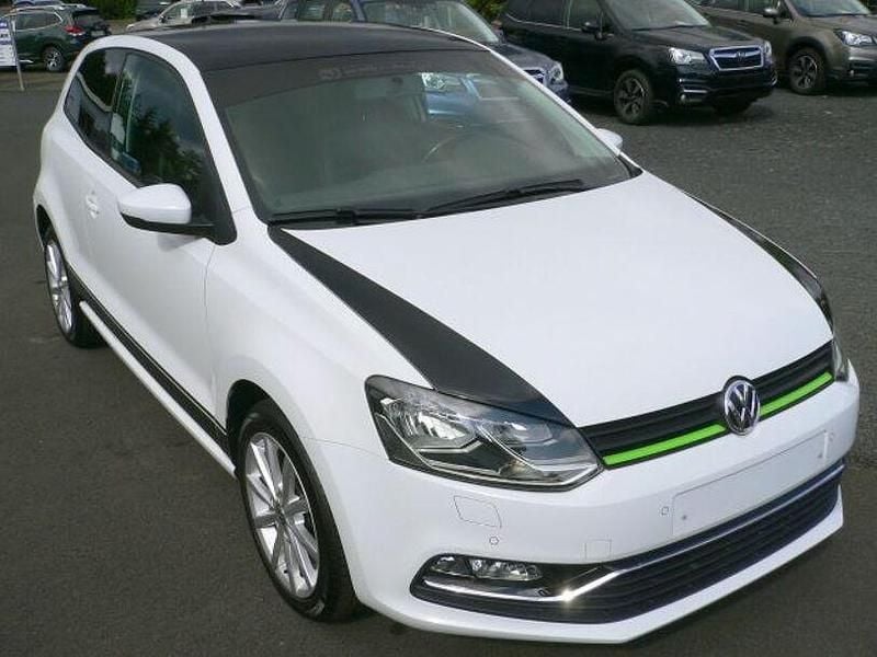 Gebraucht VW Polo Highline 90 PS (66 kW) 2016 Weiß Kleinwagen