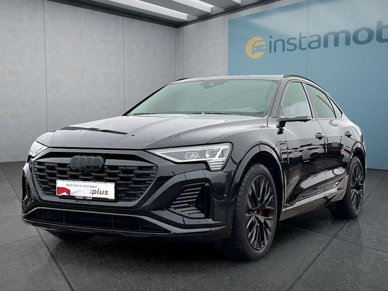 Schwarz Gebraucht 2023 Audi Q8 e-tron S-Line SUV | 60.199 € (Superpreis) - Bild 1/4