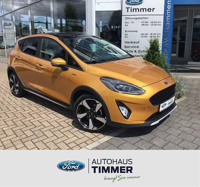 Sika gelb metallic Gebraucht 2021 Ford Fiesta Active X Kleinwagen | 15.790 € (Fairer Preis) - Bild 1/4