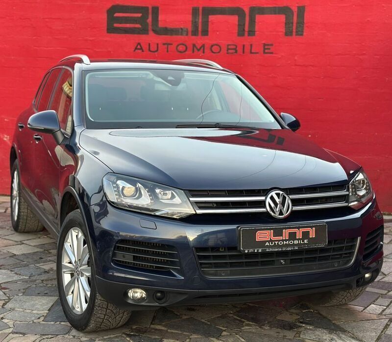Blau Gebraucht 2013 VW Touareg SUV | 10.999 € (Guter Preis) - Bild 1/4