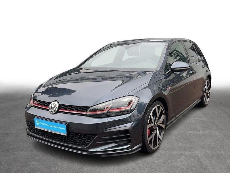 Dark iron blue metallic Gebraucht 2020 VW Golf VIII GTI Limousine | 23.443 € (Guter Preis) - Bild 1/4
