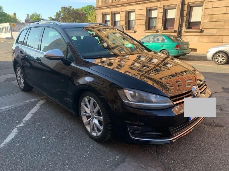 Schwarz Gebraucht 2014 VW Golf VII Kombi | 10.999 € (Superpreis) - Bild 1/4