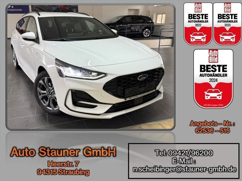 Weiß Neu 2025 Ford Focus ST-Line Limousine | 30.980 € (Etwas zu teuer) - Bild 1/4