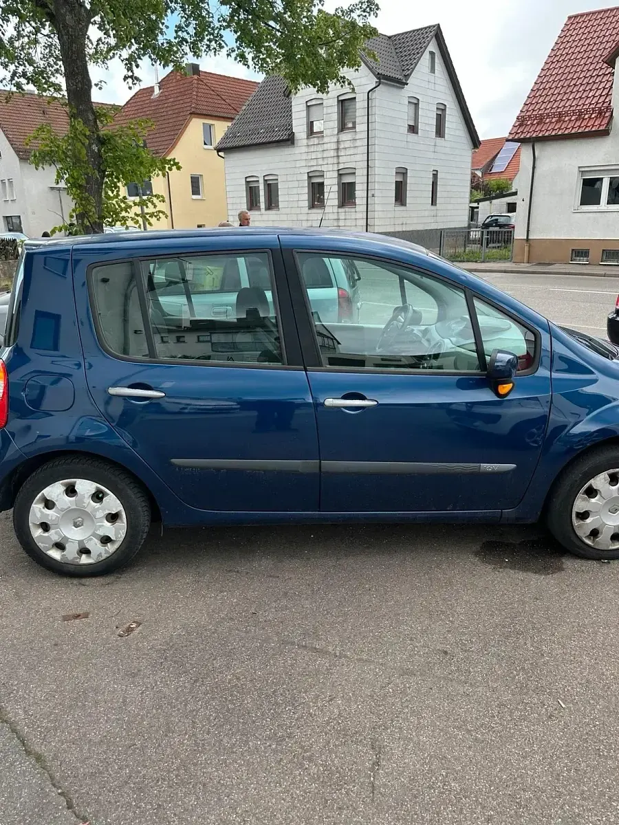 Käytetty Renault Modus 88 HP (64 kW) 2005 Sininen Tila-auto