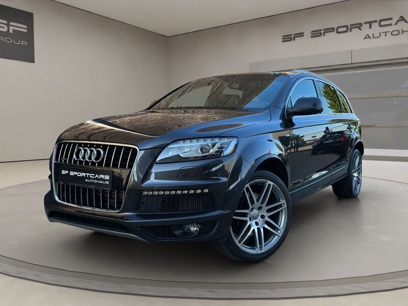 Grau Gebraucht 2013 Audi Q7 S-Line SUV | 14.500 € (Guter Preis) - Bild 1/3