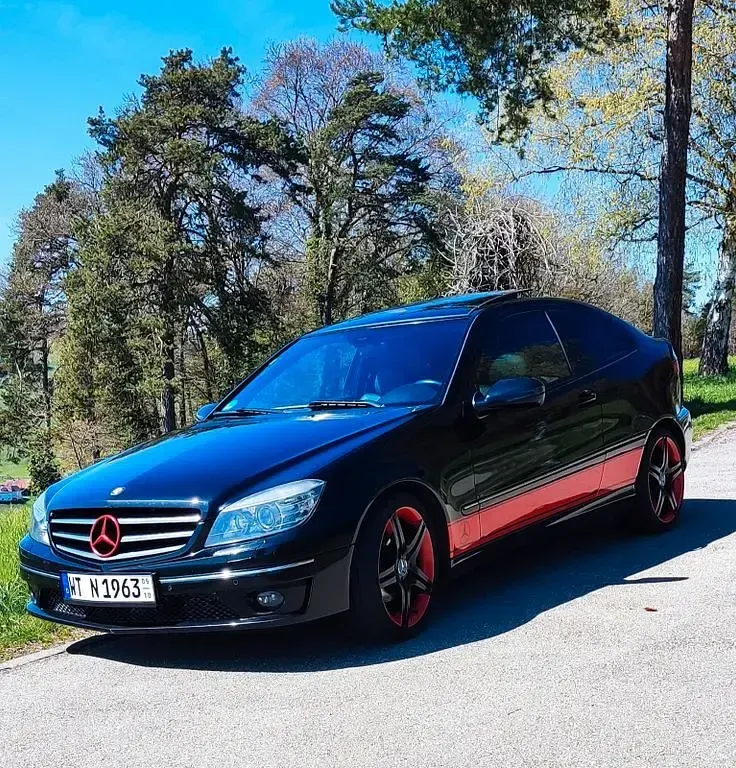 Gebraucht Mercedes CLC220 150 PS (110 kW) 2009 Schwarz Coupé
