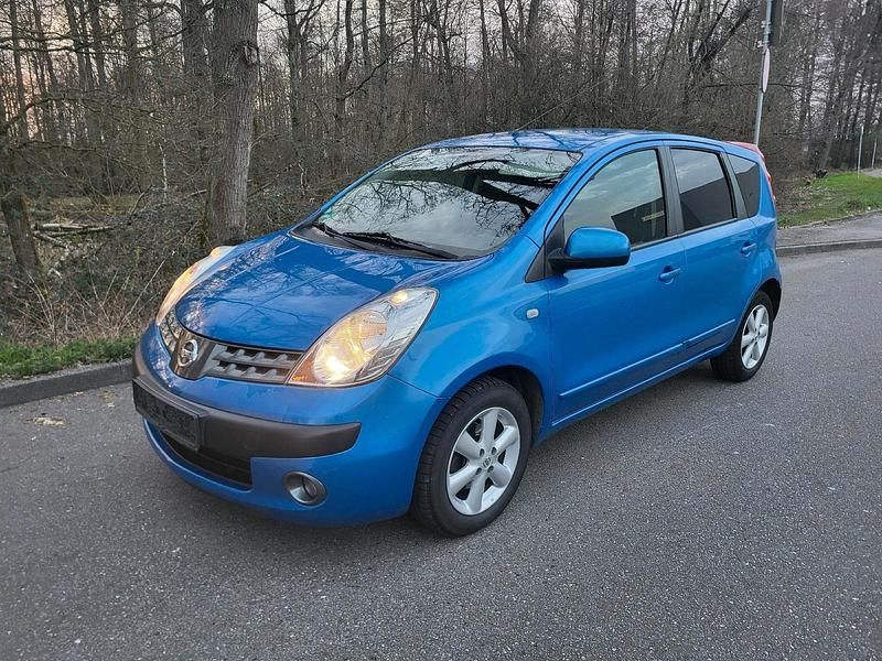Gebraucht Nissan Note 89 PS (65 kW) 2007 Blau Kleinwagen