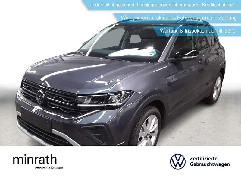 Grau Gebraucht 2025 VW T-Cross Goal SUV | 21.680 € (Superpreis) - Bild 1/4