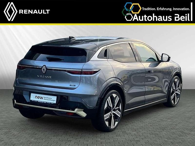 Gebraucht Renault Megane E-Tech Iconic 160 kW (218 PS) 2024 Dolomitgrau, black pearlschw Limousine